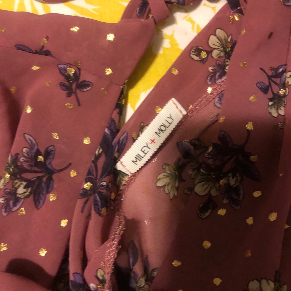 Flowy Dusty Pink Blouse - Picture 6 of 8